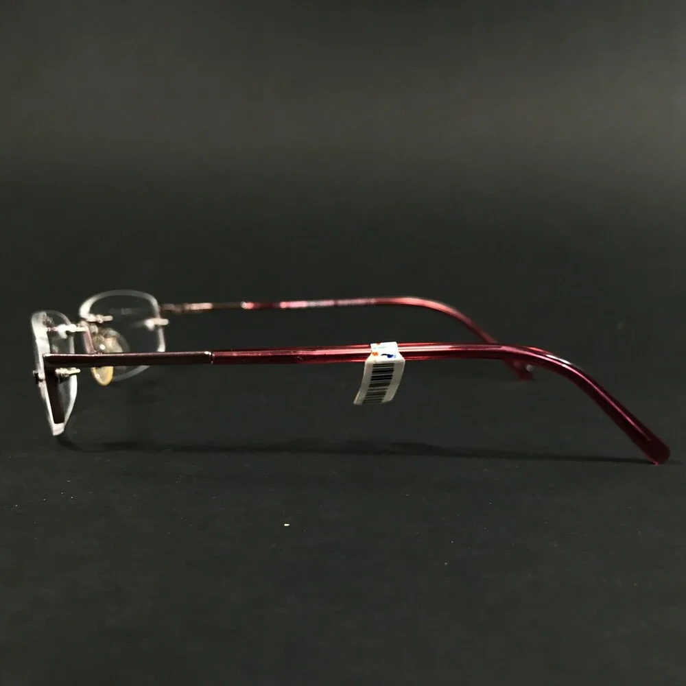 Emporio Armani Eyeglasses Frames EA9084 GW5 Purple Pink Half Rim 51-17-130